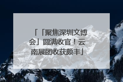 「聚焦深圳文博会」圆满收官！云南展团收获颇丰