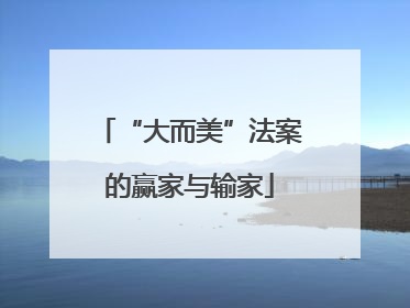 “大而美”法案的赢家与输家