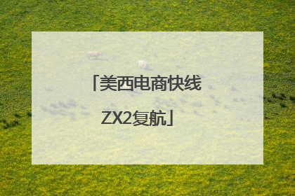 美西电商快线ZX2复航