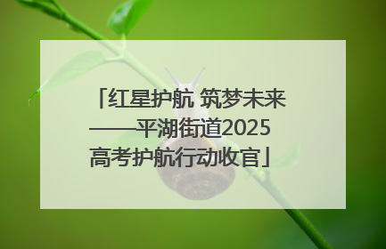 红星护航 筑梦未来——平湖街道2025高考护航行动收官