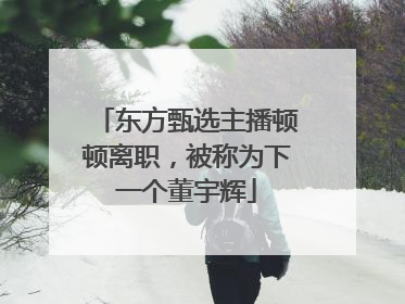 东方甄选主播顿顿离职，被称为下一个董宇辉