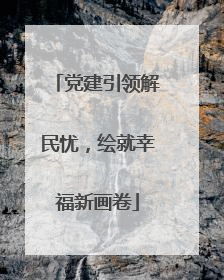 党建引领解民忧，绘就幸福新画卷