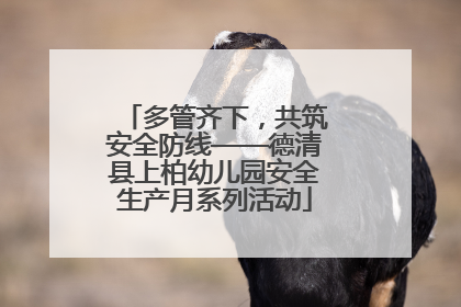 多管齐下，共筑安全防线——德清县上柏幼儿园安全生产月系列活动