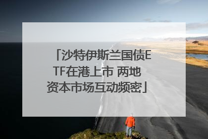 沙特伊斯兰国债ETF在港上市 两地资本市场互动频密