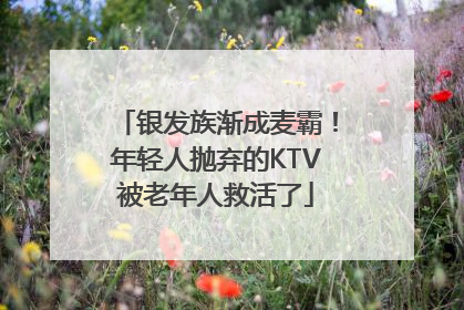 银发族渐成麦霸！年轻人抛弃的KTV被老年人救活了