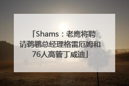Shams：老鹰将聘请鹈鹕总经理格雷厄姆和76人高管丁威迪